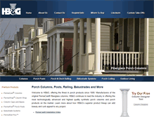 Tablet Screenshot of hbgcolumns.com